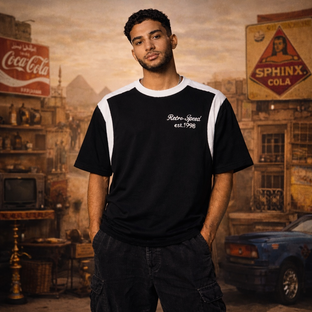 Retro Speed 1998 T-shirt/Black