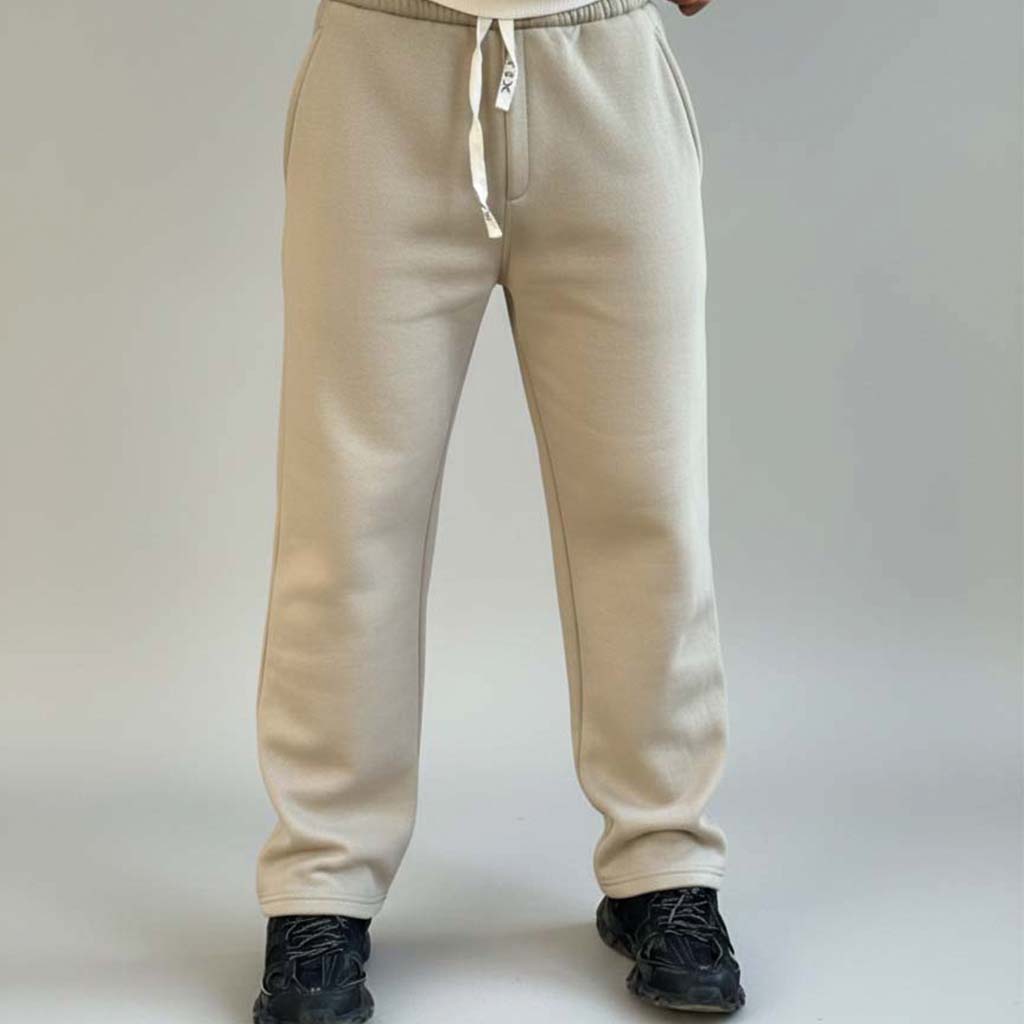 oversized Sweatpants - Camel Beige