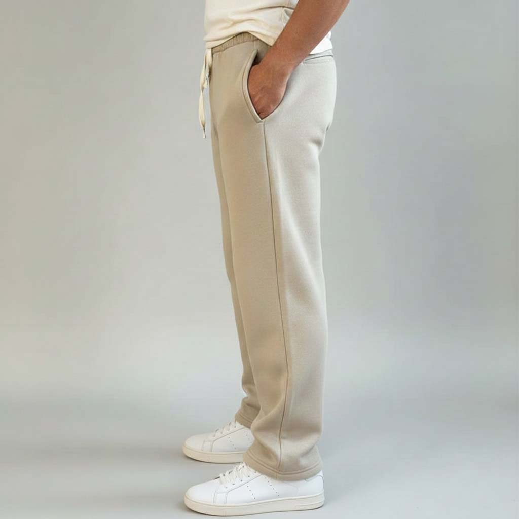 oversized Sweatpants - Camel Beige