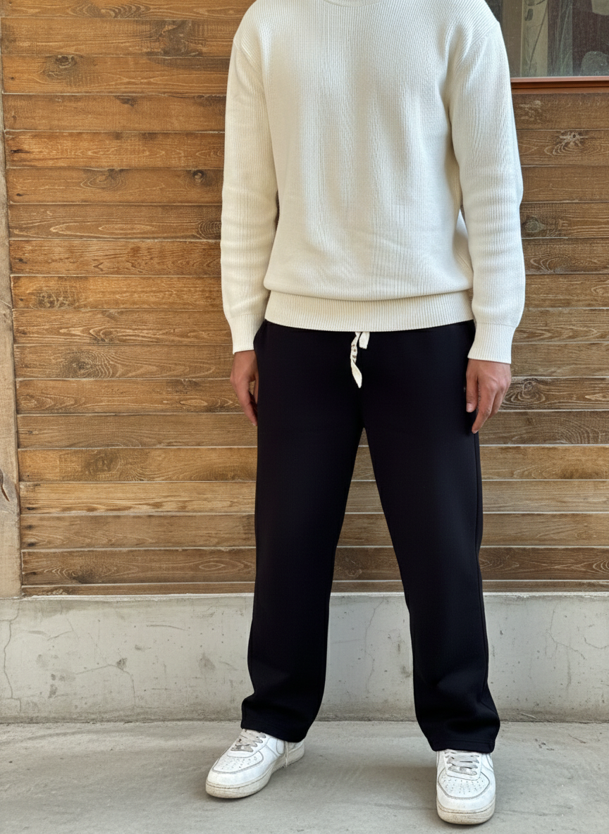 oversized Sweatpants - Black