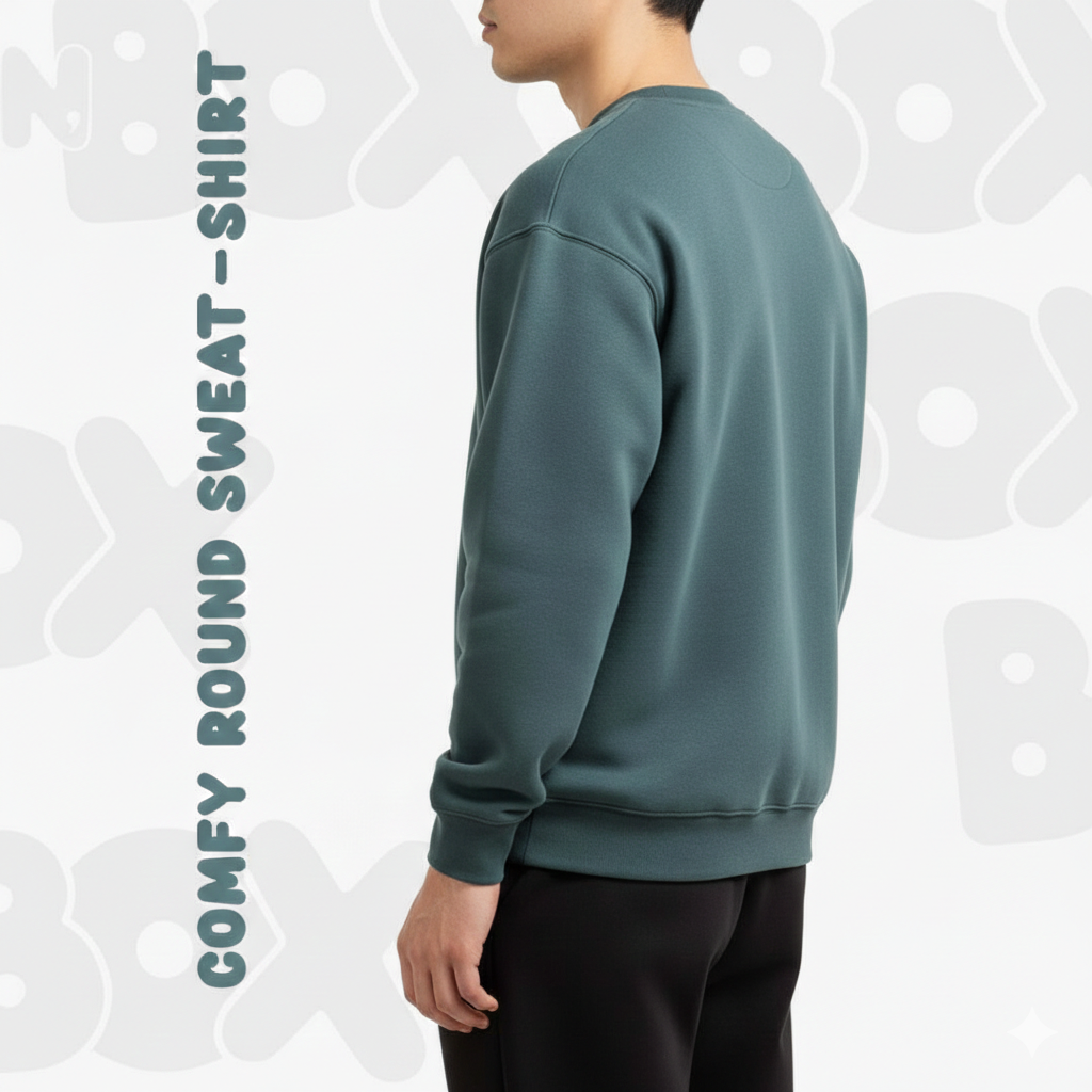 Oversized Sweatshirt - Green
