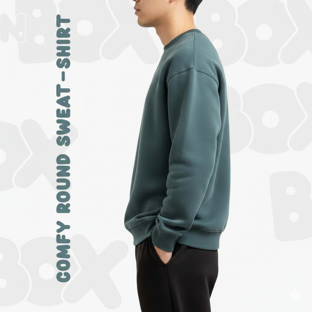 Oversized Sweatshirt - Green