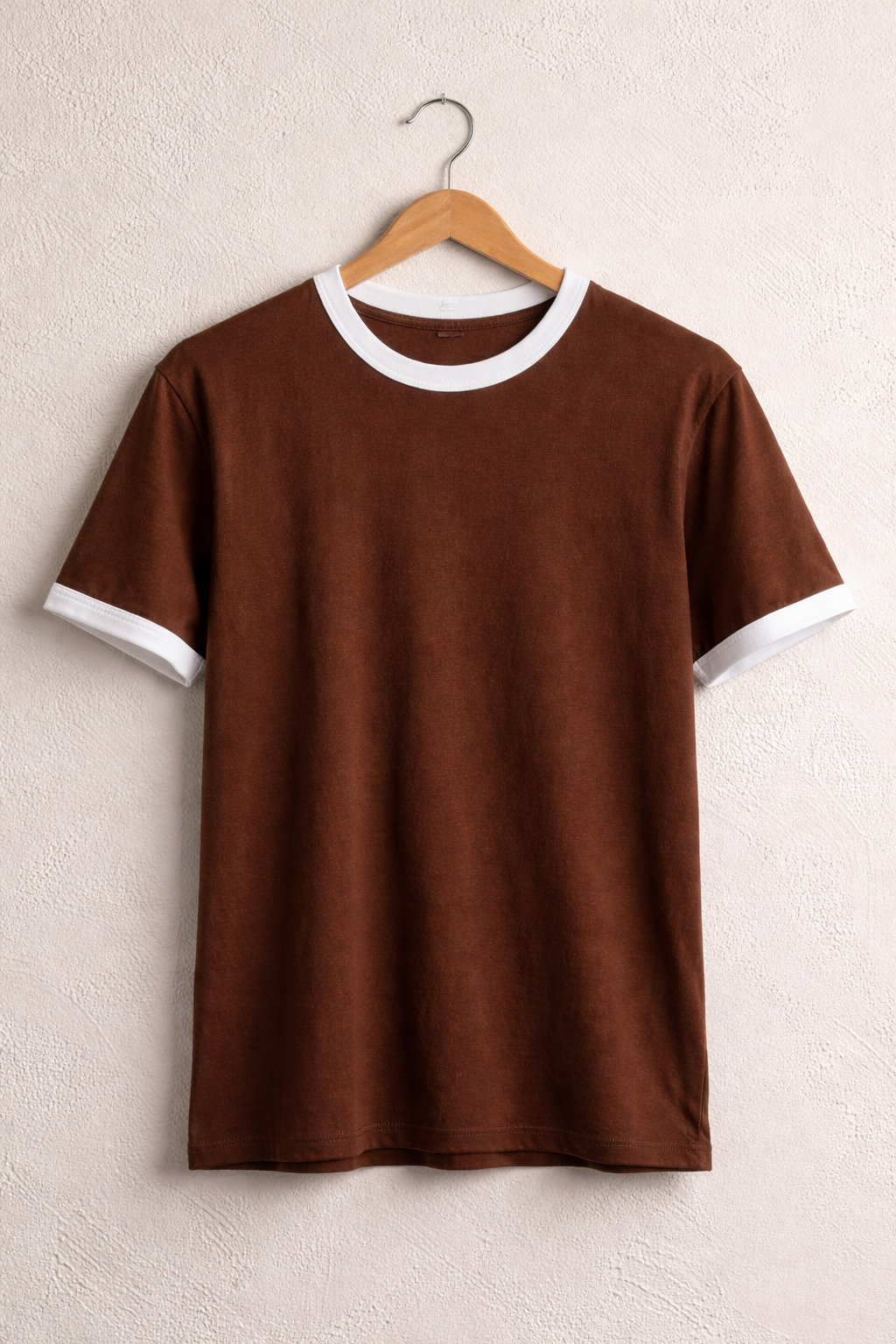 Ringer Tee/Brown