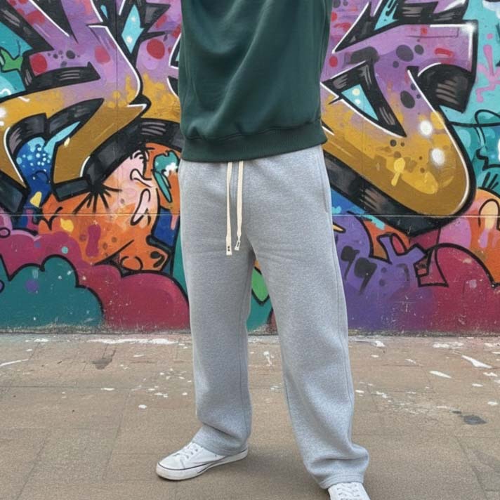 Over sized Sweatpants - Light grey